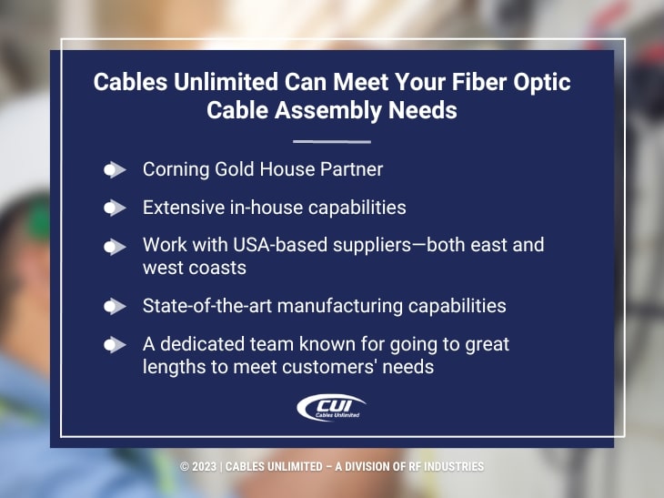 5 Benefits To Using Pre-terminated Fiber Optic Cables