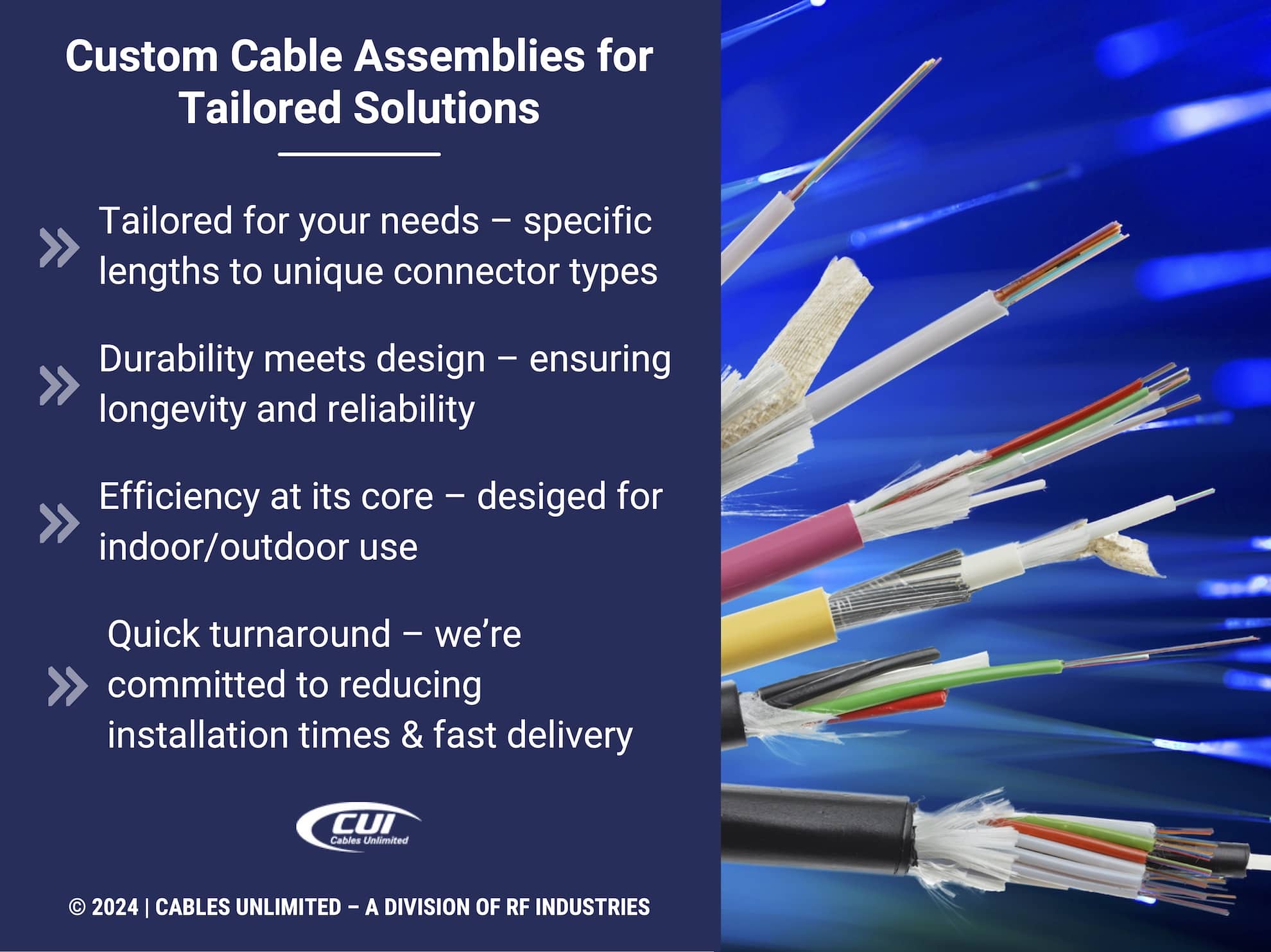 Optimizing USA Networks: Fiber Trunk Cable Edge - Cables Unlimited Inc.