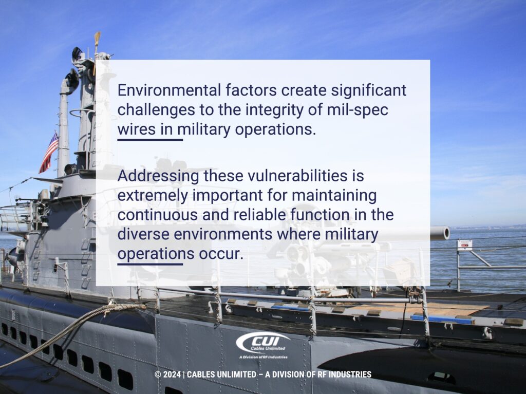 CO1- Facts about environmental factors affecting mil-spec cables