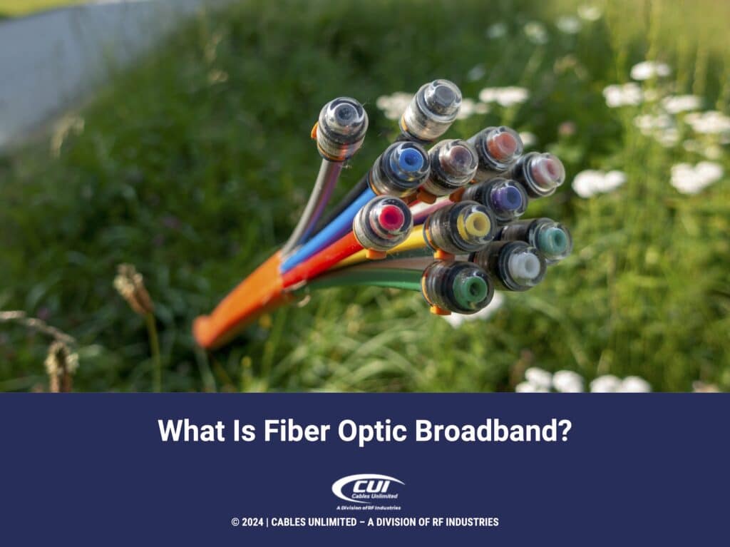 Glass fiber optic cable coming out of ground; What Is Fiber Optic Cable?