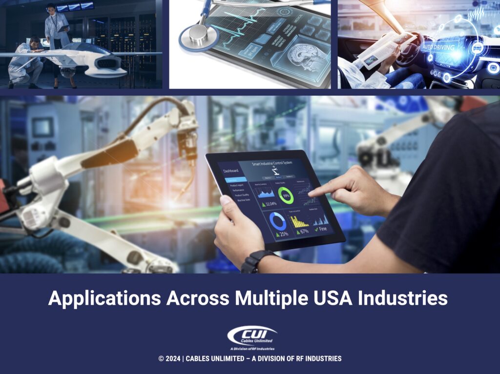 Smart Industrial control complex. Applications Across USA Industries